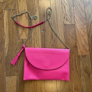 Mud Pie Bailey crossbody Bag with Chain Strap